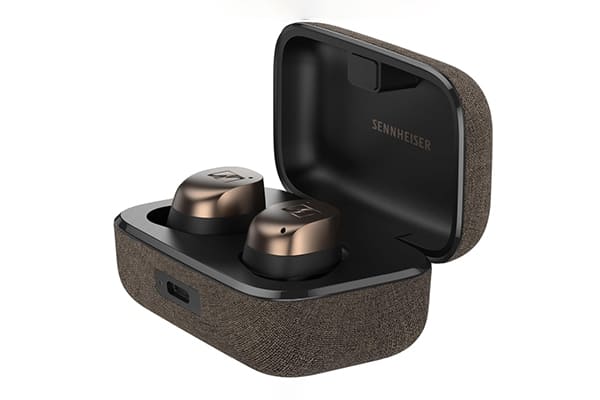 Sennheiser MOMENTUM True Wireless 4 Smart Earbuds – premium sound quality, adaptive ANC, 30-hour battery life, and Bluetooth 5.4 for seamless connectivity.